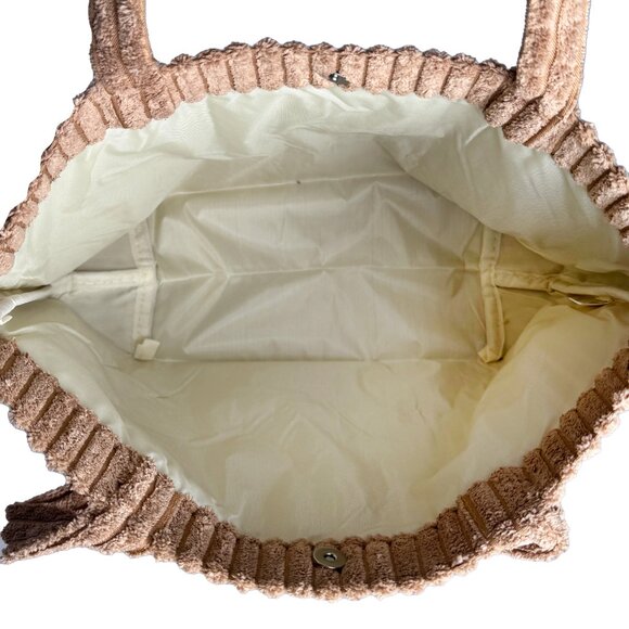 NEW Peanuts Snoopy House Corduroy Tote - Picture 4 of 4